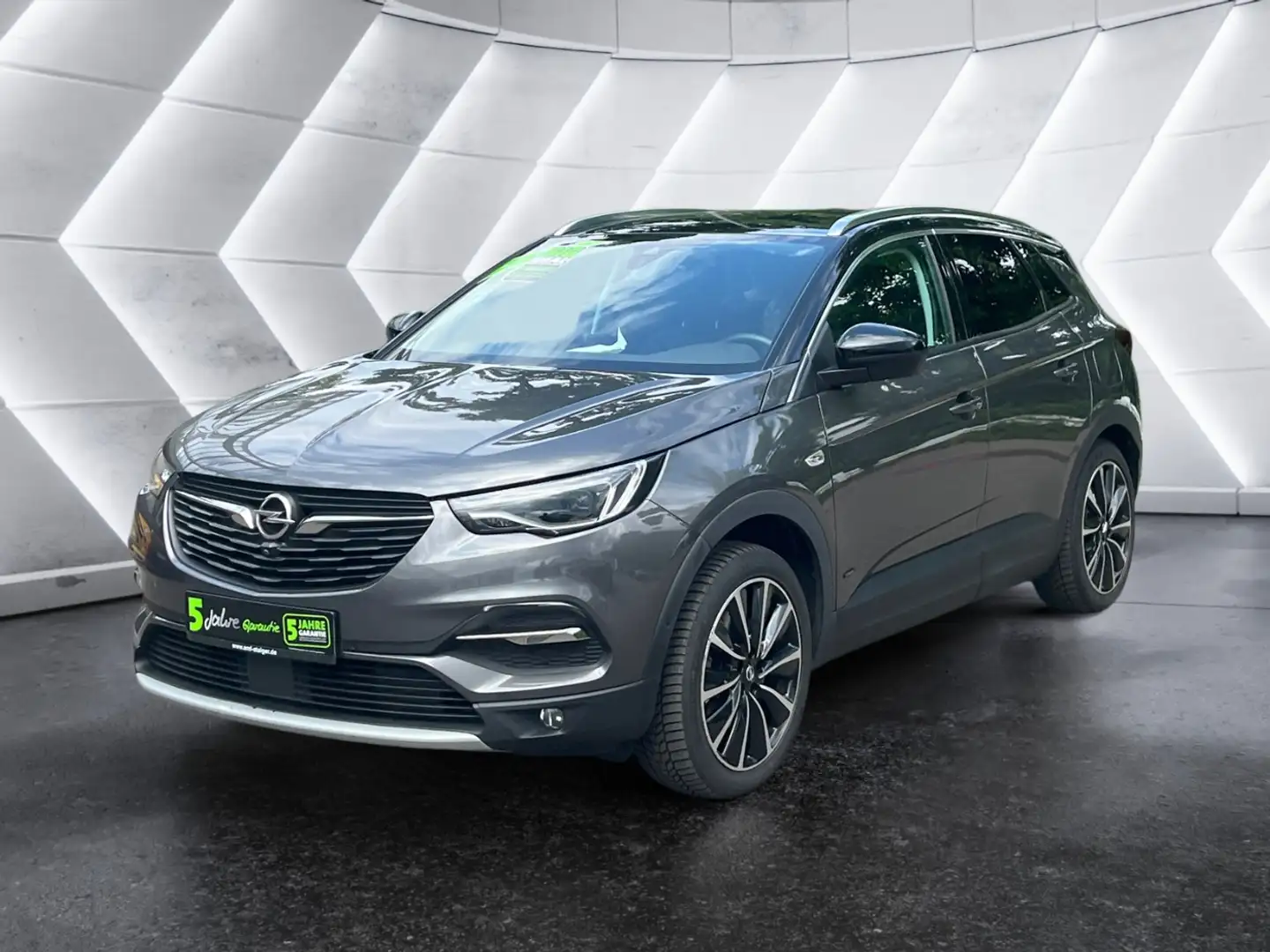 Opel Grandland 1.6 Turbo Ultimate Matrix 2xKlima 360 Grigio - 2