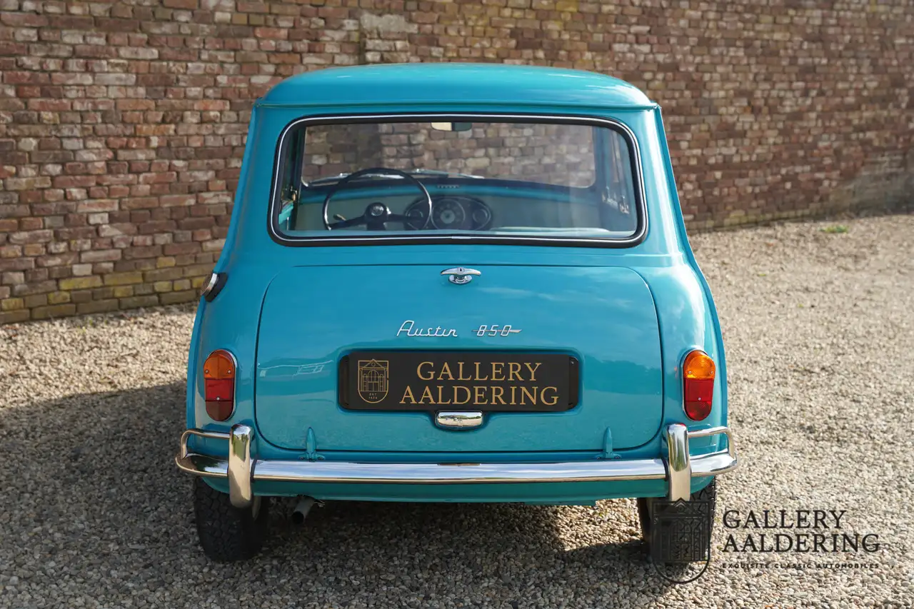 Austin Mini Super DeLuxe Mk1 850cc Early series "DeLuxe", Nut, foto 6