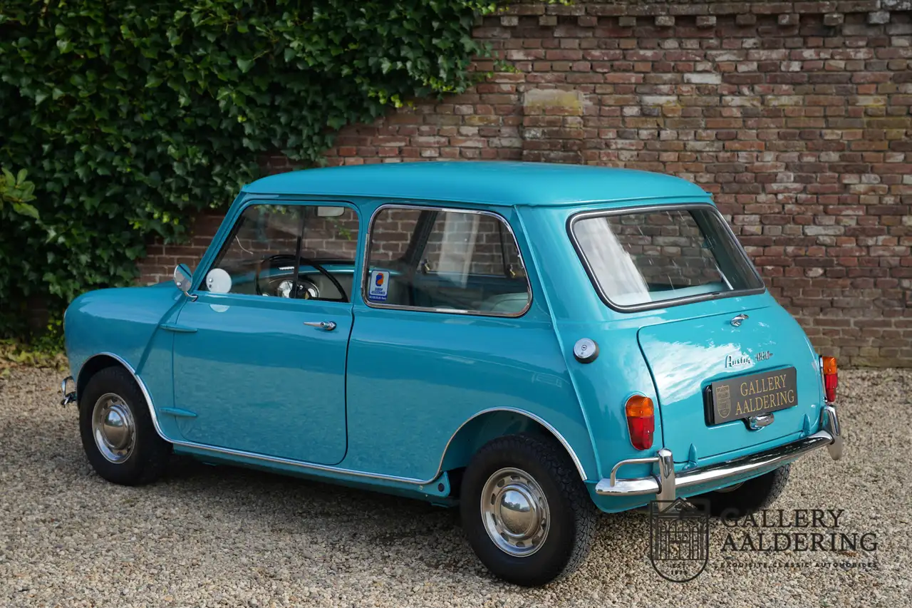 Austin Mini Super DeLuxe Mk1 850cc Early series "DeLuxe", Nut, foto 2