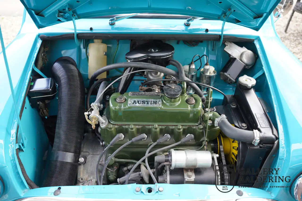Austin Mini Super DeLuxe Mk1 850cc Early series "DeLuxe", Nut, foto 3