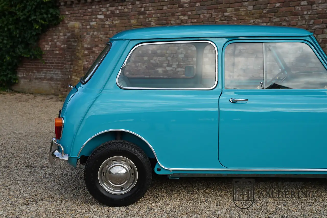 Austin Mini Super DeLuxe Mk1 850cc Early series "DeLuxe", Nut, foto 10