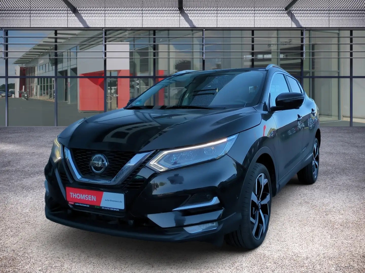 Nissan Qashqai 1.7 dCi Tekna ACC AUT Navi Pano 360 PDC Negro - 2