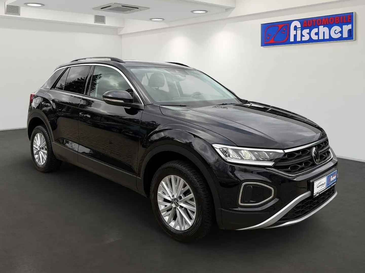Volkswagen T-Roc 1.5 TSI Life Garantie Standhzg Navi RFK AHK Schwarz - 2