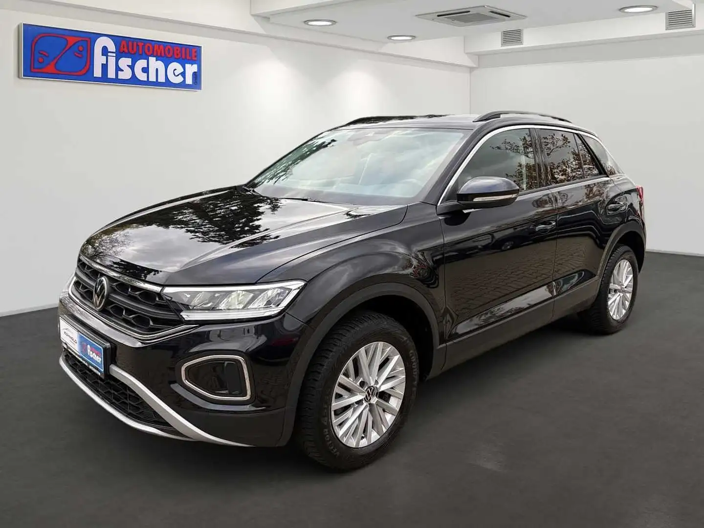 Volkswagen T-Roc 1.5 TSI Life Garantie Standhzg Navi RFK AHK Schwarz - 1