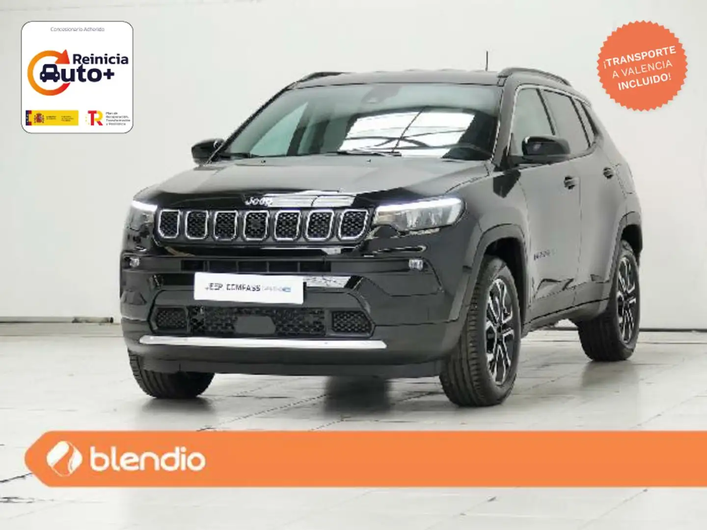 Jeep Compass 1.3 PHEV 140KW LIMITED 4WD AT 190 5P Negro - 1