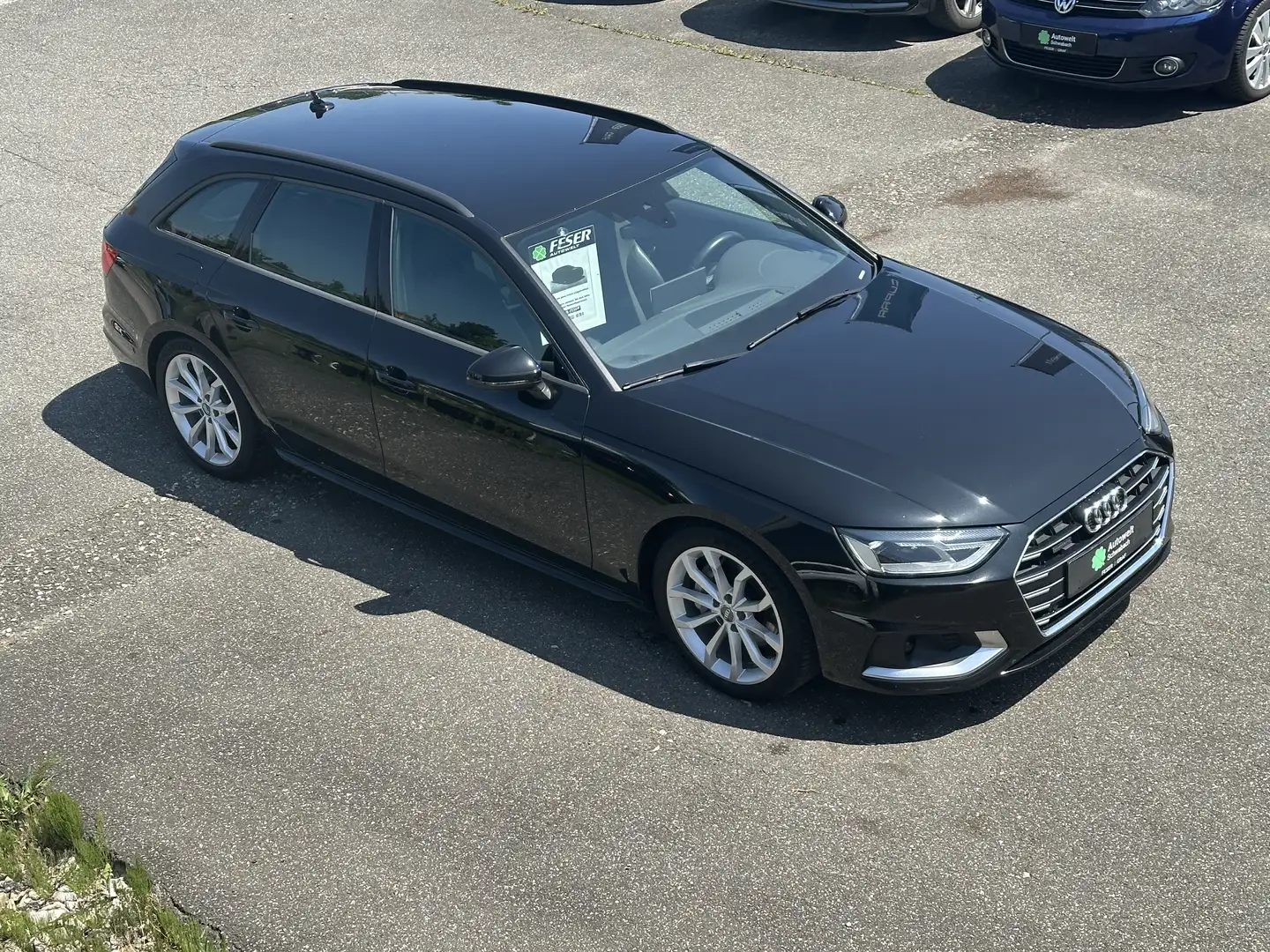Audi A4 Avant Advanced 40 TDI qu. S tronic S-LINE KAM Negro - 1