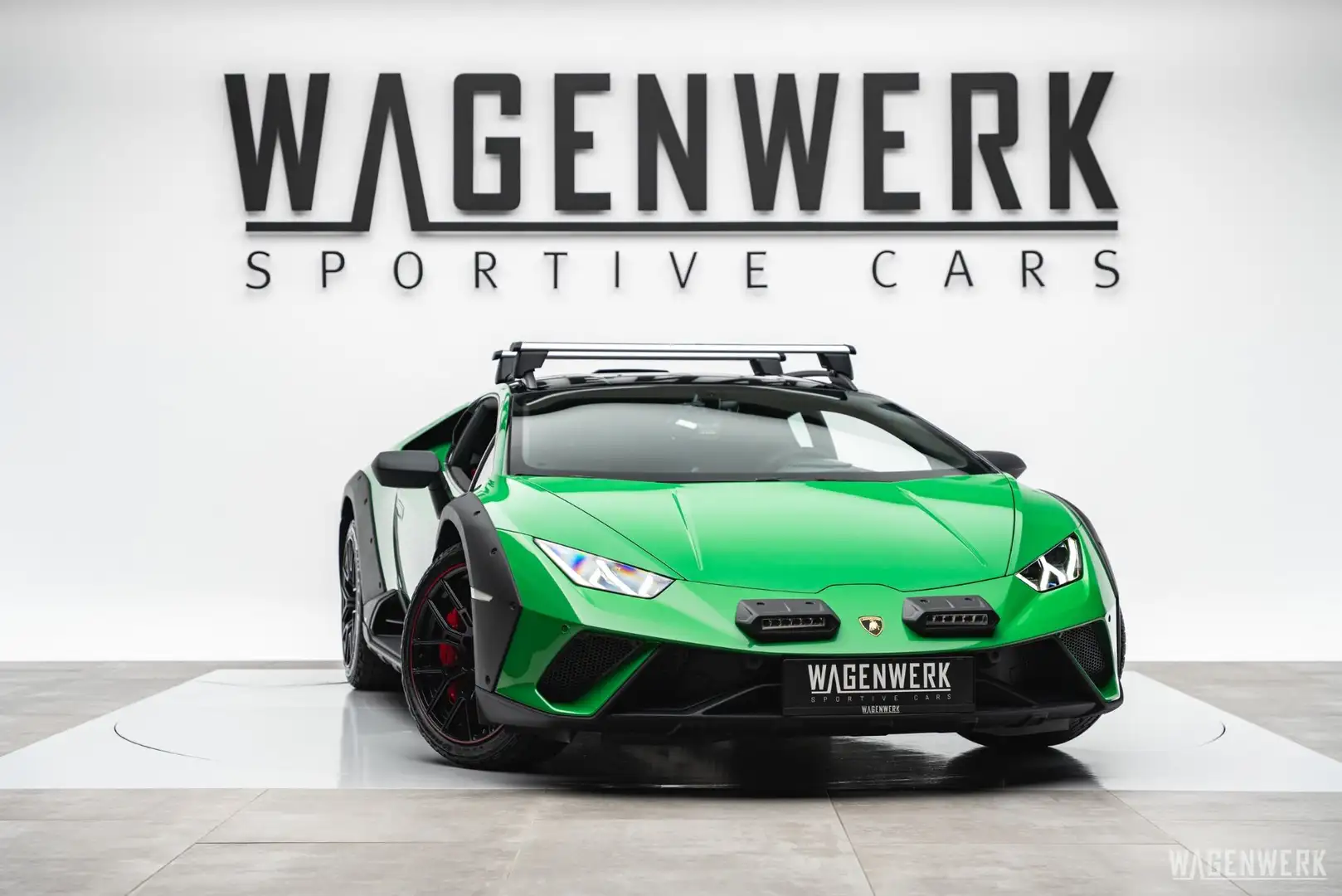 Lamborghini Huracán Sterrato AWD CARBONSITZE ROOF-PACK SENSONUM KAMERA Grün - 1