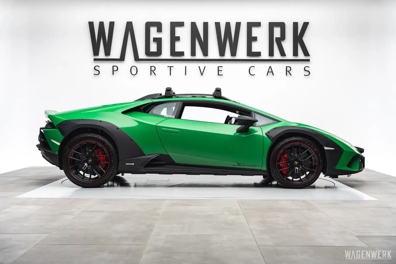 Lamborghini Huracán Sterrato AWD CARBONSITZE ROOF-PACK SENSONUM KAMERA Grün - 2