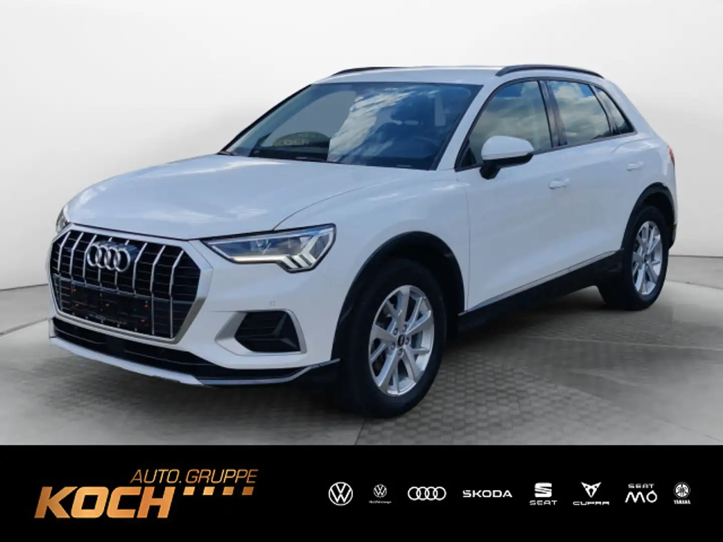 Audi Q3 35 TDI q. S-Tronic advanced, LED, AHK, RFK, A Weiß - 1