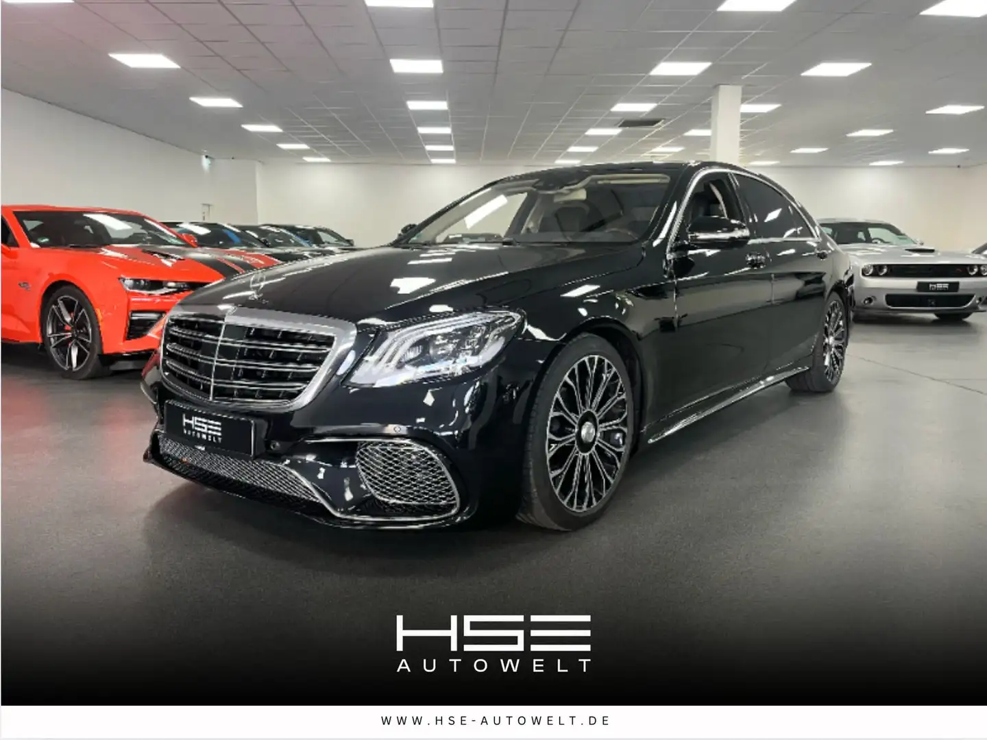 Mercedes-Benz S 600 L DE-Fahrzeug/VOLL/TÜV+SERVICE NEU Noir - 1