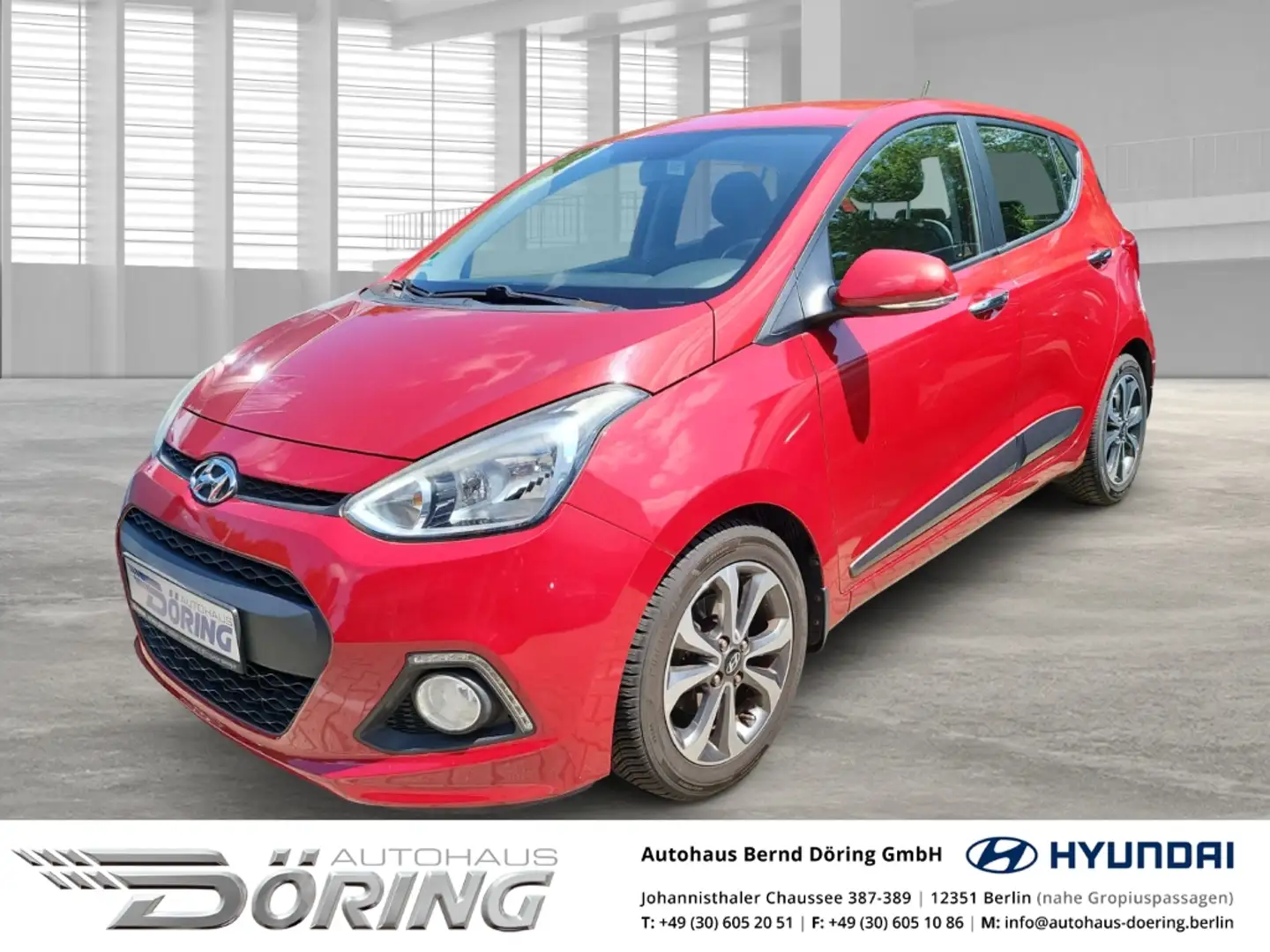 Hyundai i10 Style 1.2 Funktions- & Premium-Paket 87PS Rouge - 1