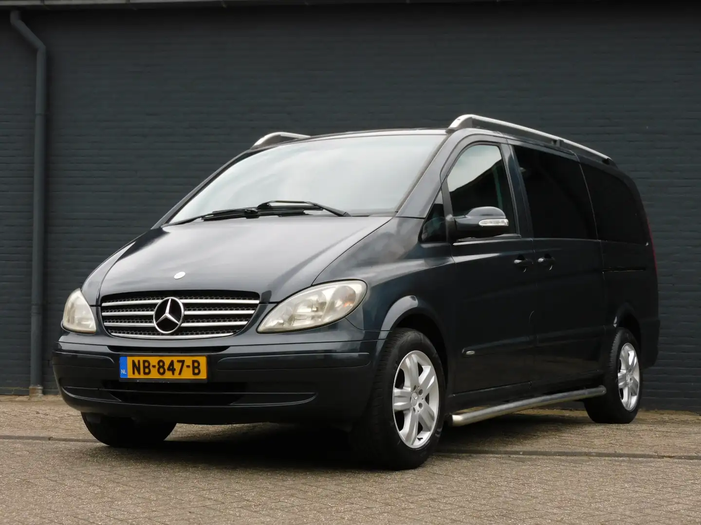 Mercedes-Benz VIANO CDI 2.2 8-PERS! CAMPER KENTEKEN! CRUISE Schwarz - 2
