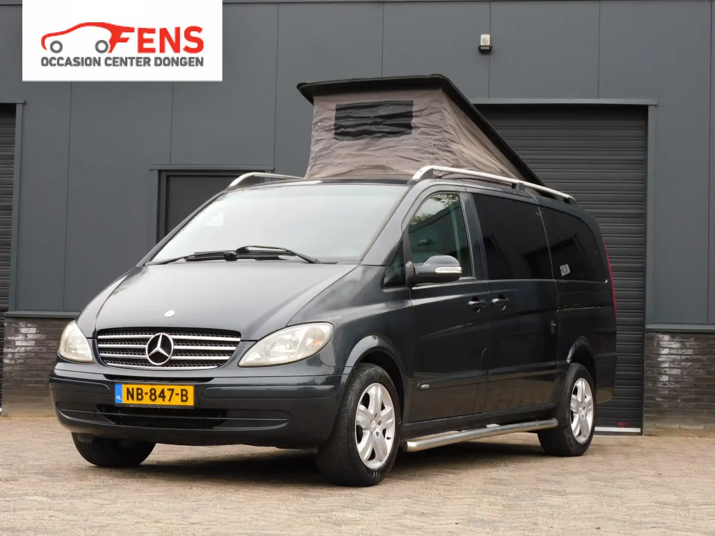 Mercedes-Benz VIANO CDI 2.2 8-PERS! CAMPER KENTEKEN! CRUISE Schwarz - 1