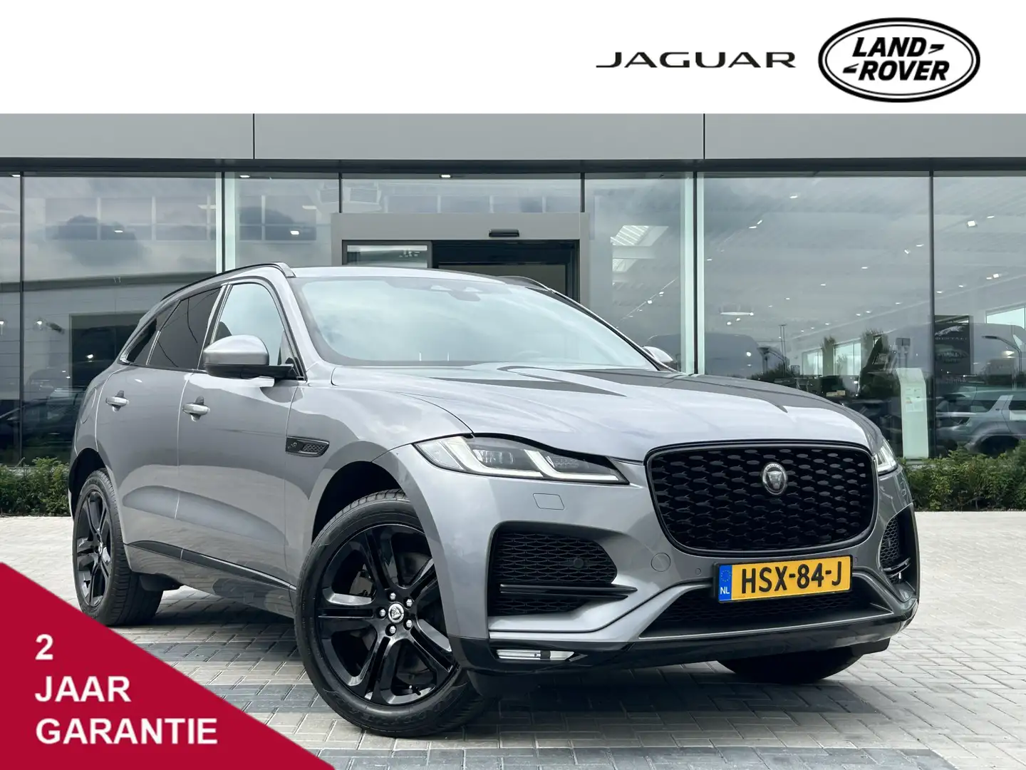 Jaguar F-Pace P400e 404pk AWD PHEV S | Diamond Stitching Windsor Gris - 1