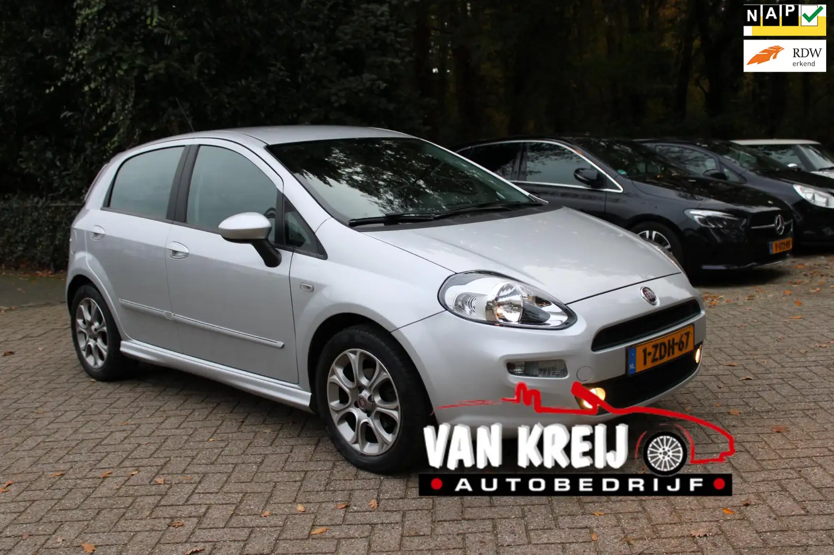 Fiat Punto Evo 0.9 TwinAir Street, Navi, Airco, Pdc, LM, Nap Grigio - 1