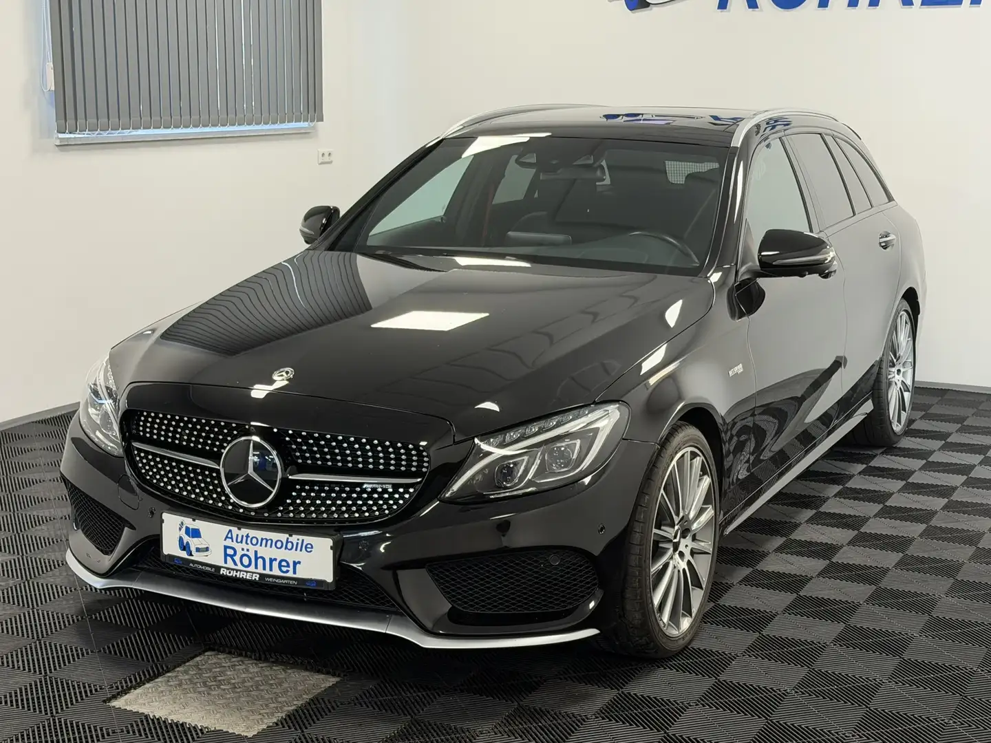 Mercedes-Benz C 43 AMG T 9G 4M Distro+ Pano 360° ILS HUD AHK Nero - 2