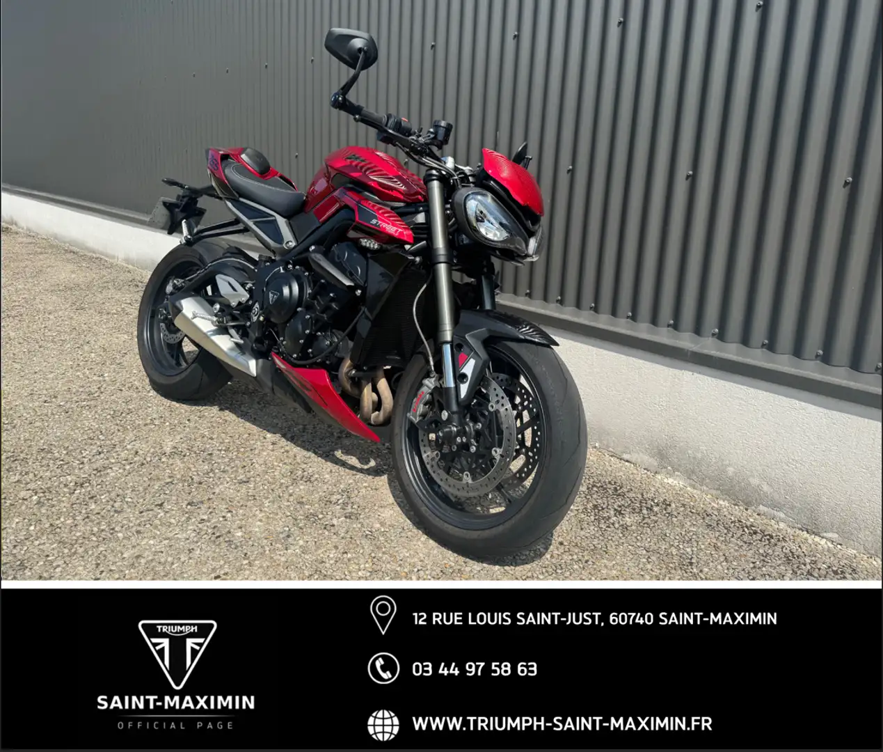 Triumph Street Triple 765 Rood - 2