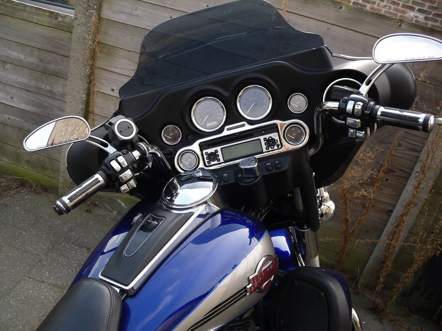 Harley-Davidson Electra Glide Bleu - 2