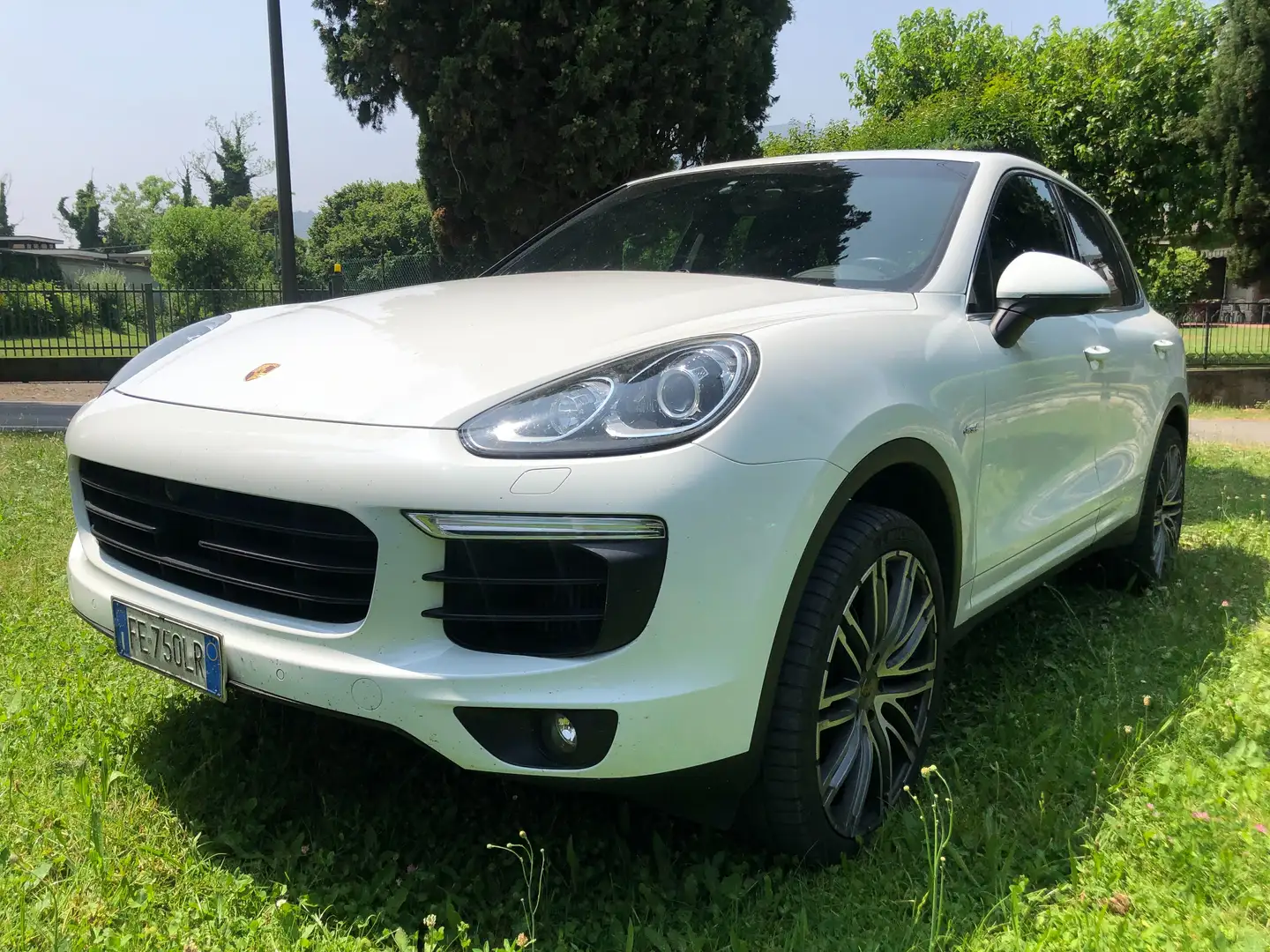 Porsche Cayenne RESTYLING 2017 DIESEL 3.0 Bianco - 2