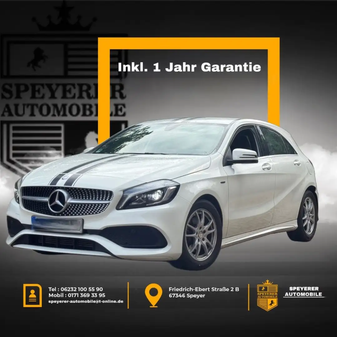 Mercedes-Benz A 180 EDITION |AMG|LED|ALCANTARA|SHZ|SPORTPAKET| Blanc - 1