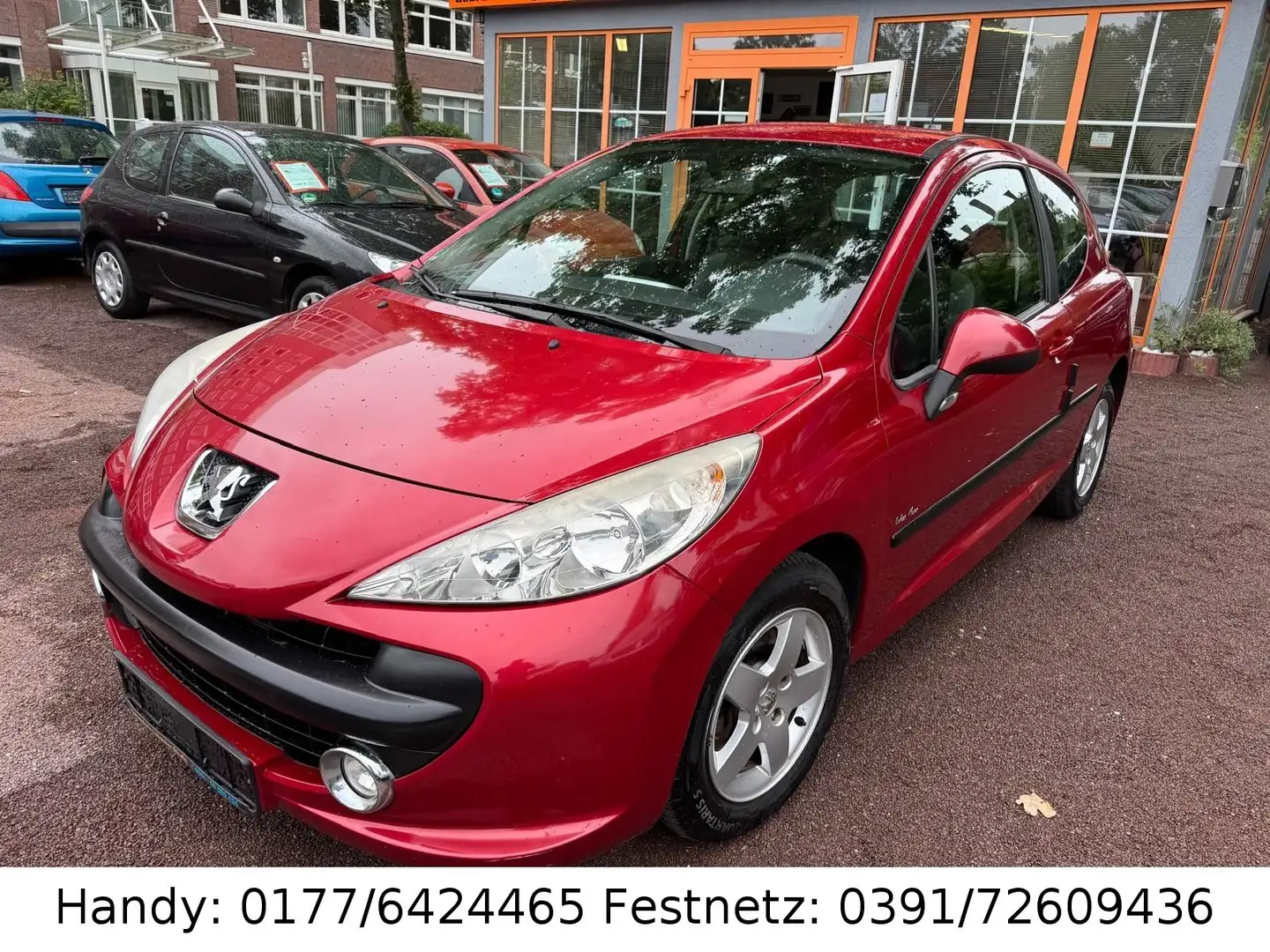 Peugeot 207 Urban Move 95 VTi KLIMA/el.FH/ZV mit FB/ALU Rot - 1
