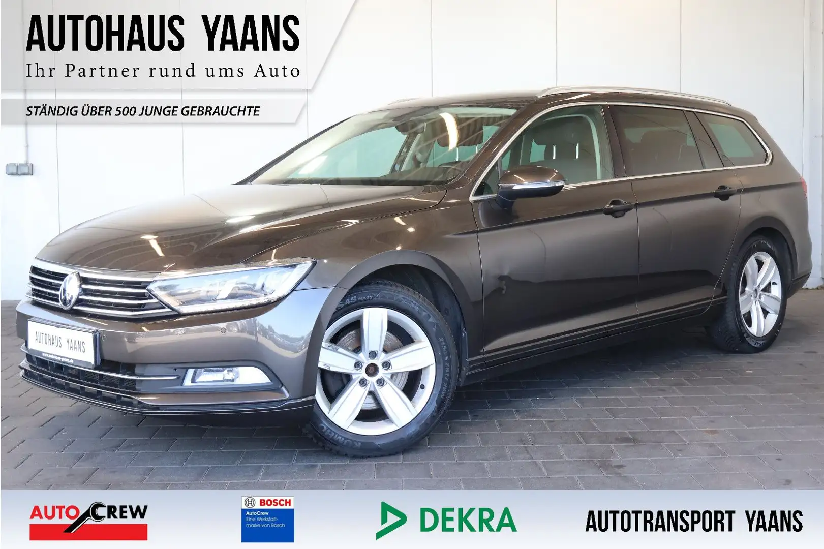 Volkswagen Passat Variant Passat 1.6 TDI Comfortline ACC+KAM+LED+17"+AHK Schwarz - 1
