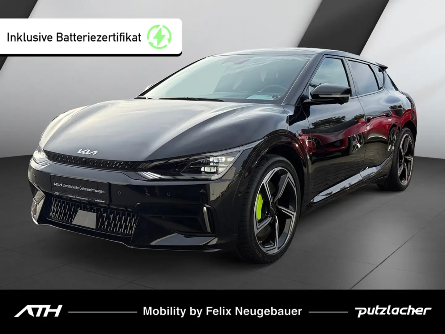 Kia EV6 Elektro 77,4 kWh GT 4WD Noir - 1