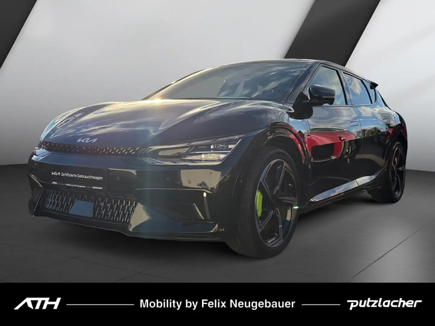 Kia EV6 Elektro 77,4 kWh GT 4WD Noir - 1