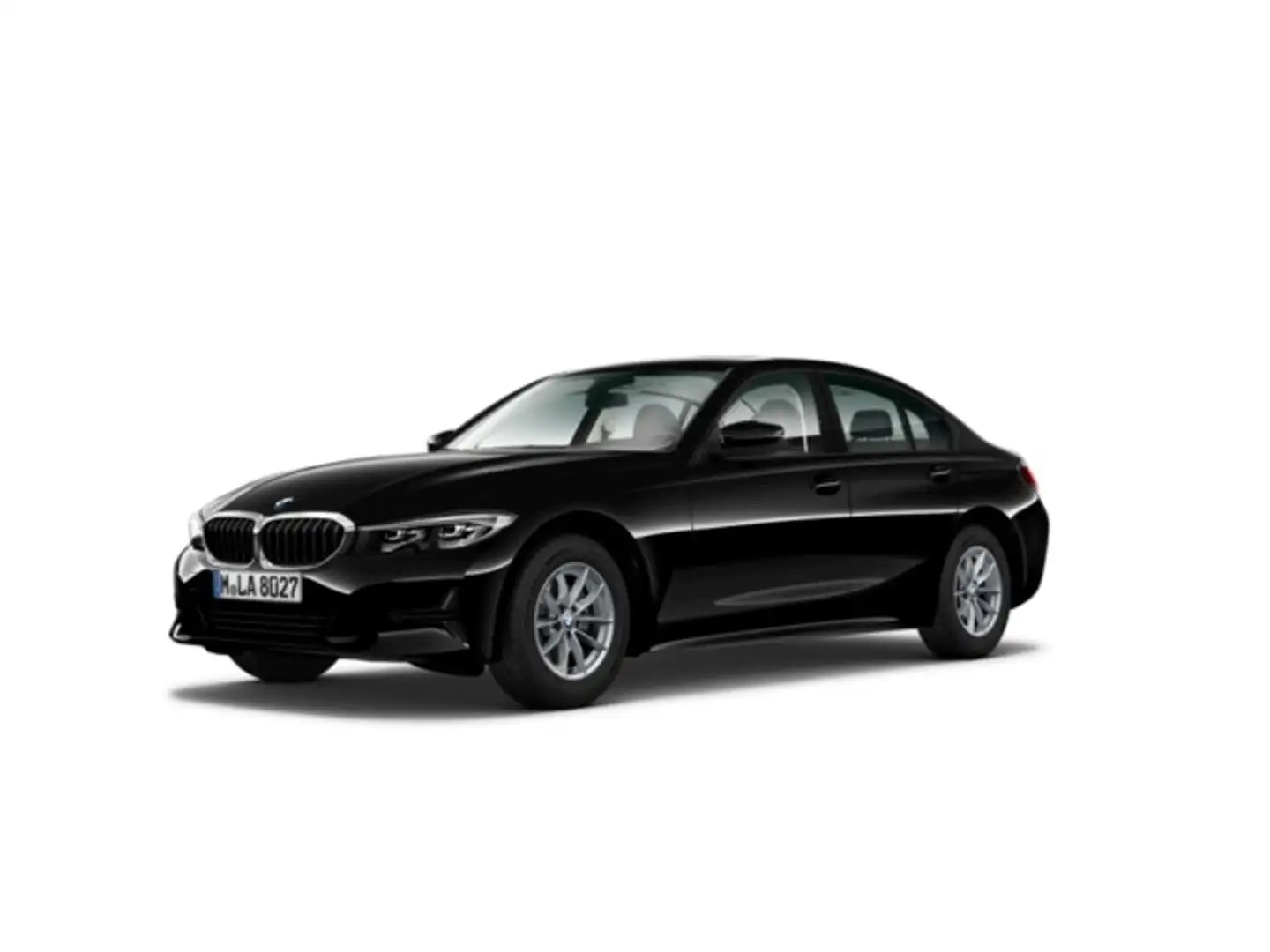 BMW 318 318dA Noir - 1