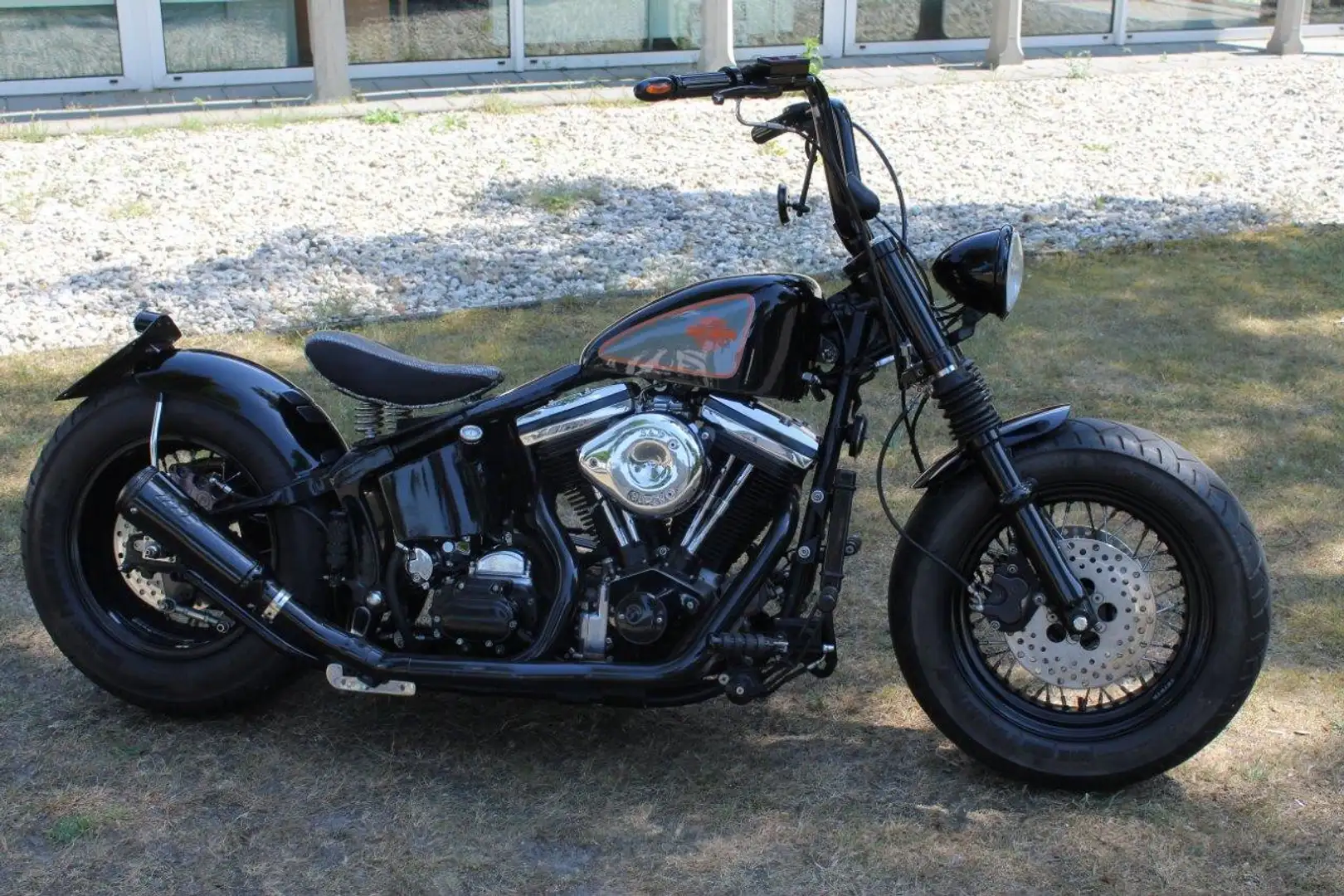 Harley-Davidson Softail FXST Special Bobber Custom Černá - 1
