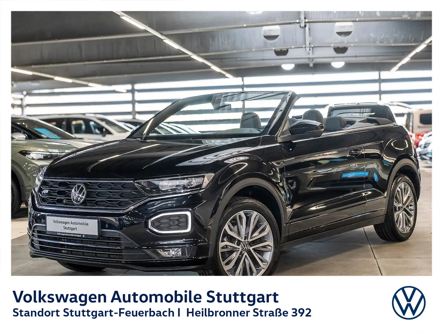 Volkswagen T-Roc 1.5 TSI R-Line DSG Navi Tempomat Schwarz - 1