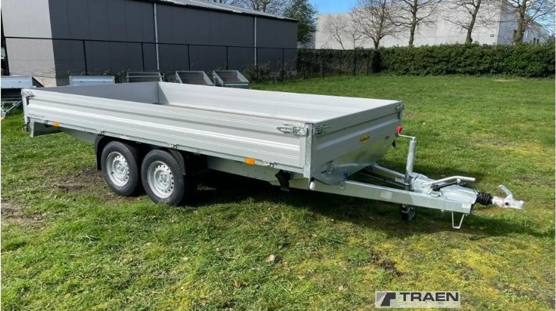 Humbaur Humbaur Plateauwagen Argent - 1