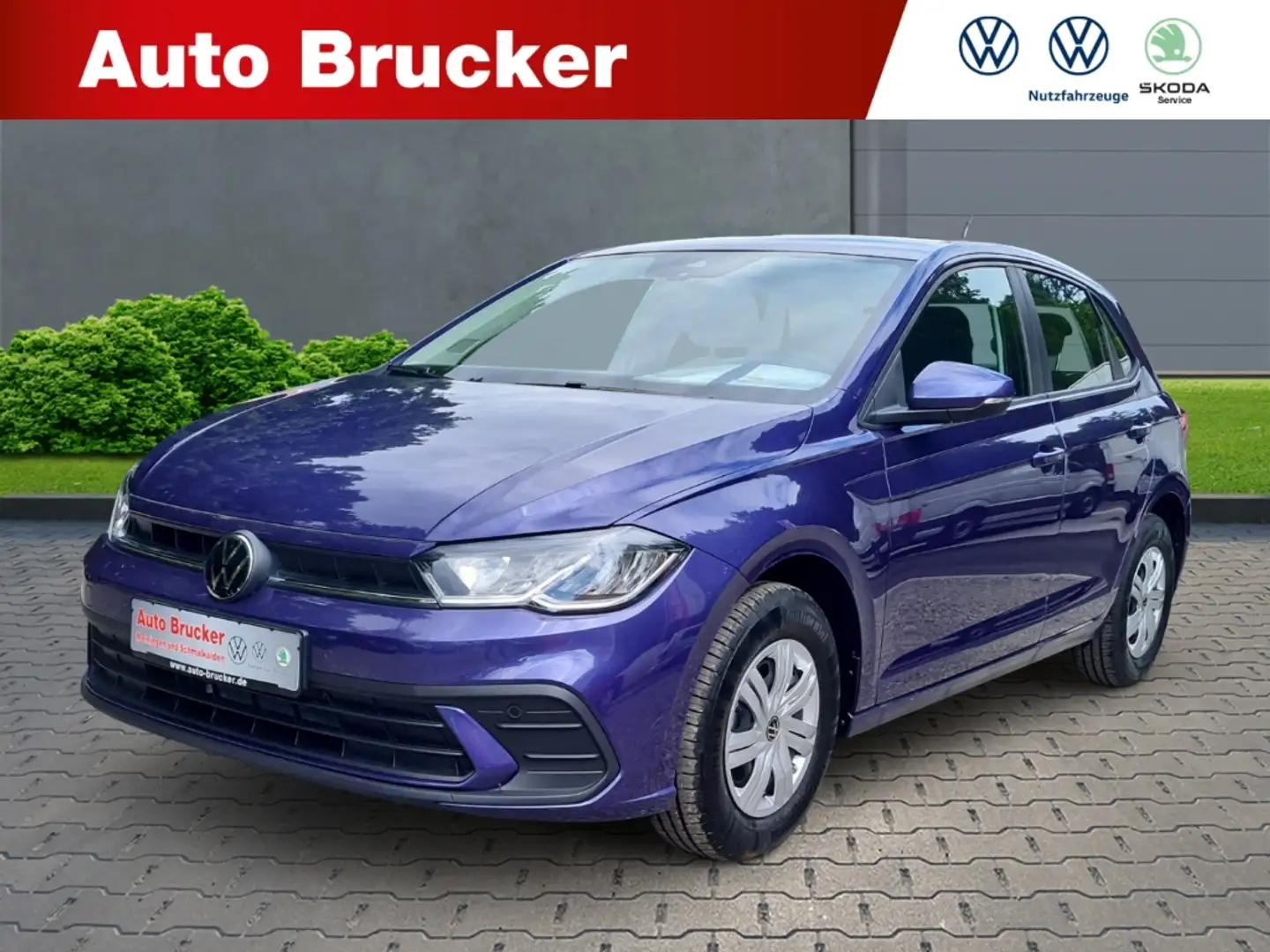 Volkswagen Polo VI Basis 1.0+Berganfahrassistent+Elektr. Fensterhe Lila - 1