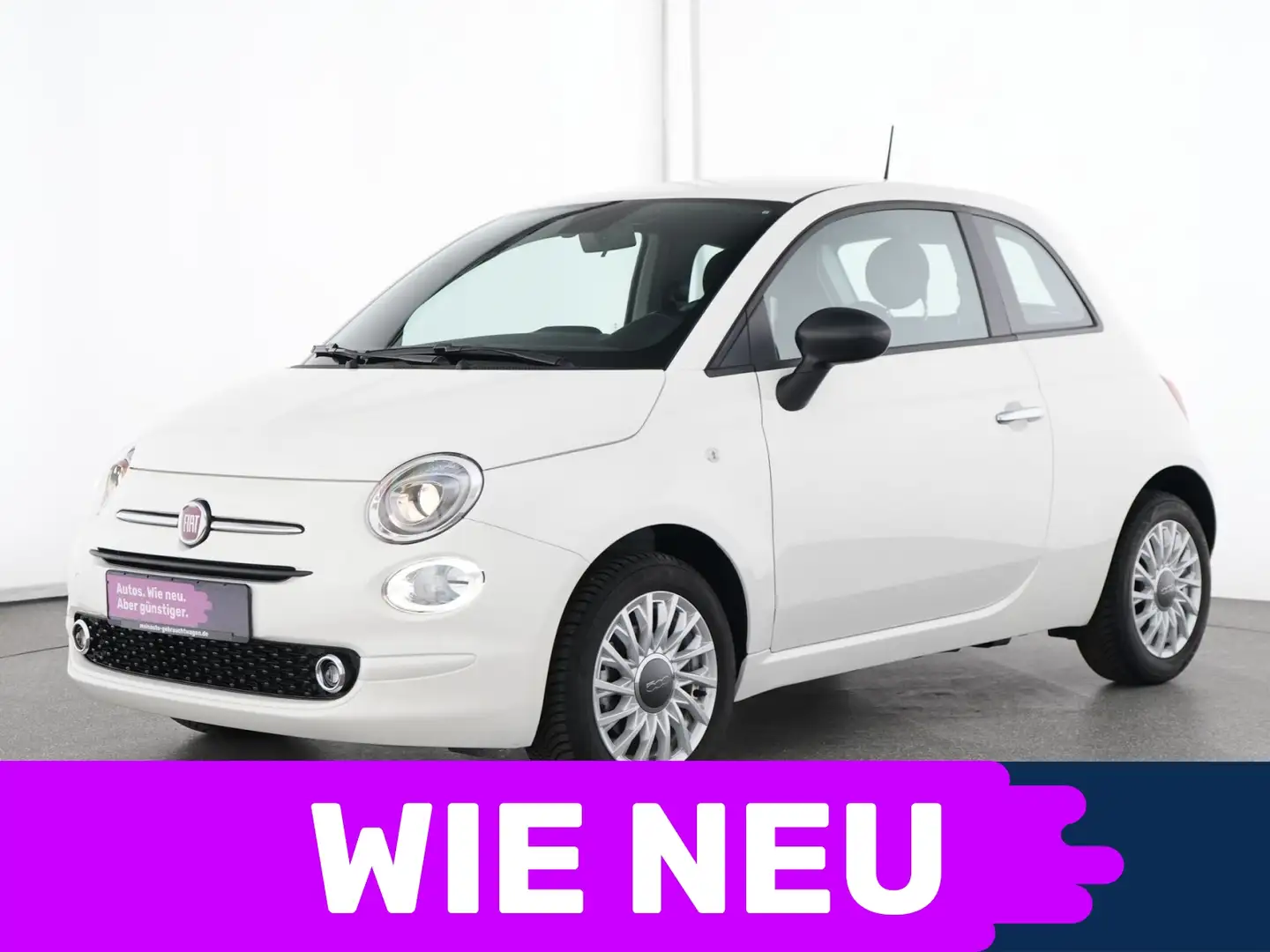 Fiat 500 Dolcevita Navi|CarPlay|PDC|Tempo|Tech-Paket White - 1