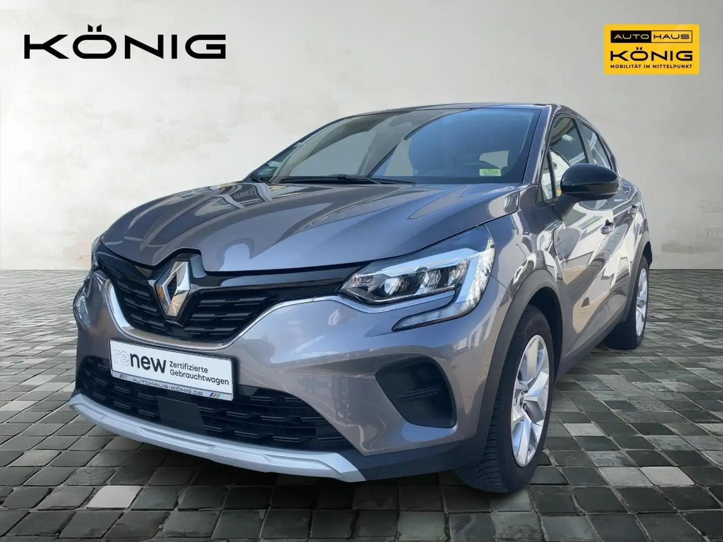 Renault Captur 1.0 TCe 90 EQUILIBRE KLIMA*NAVI*Tempomat Grau - 1