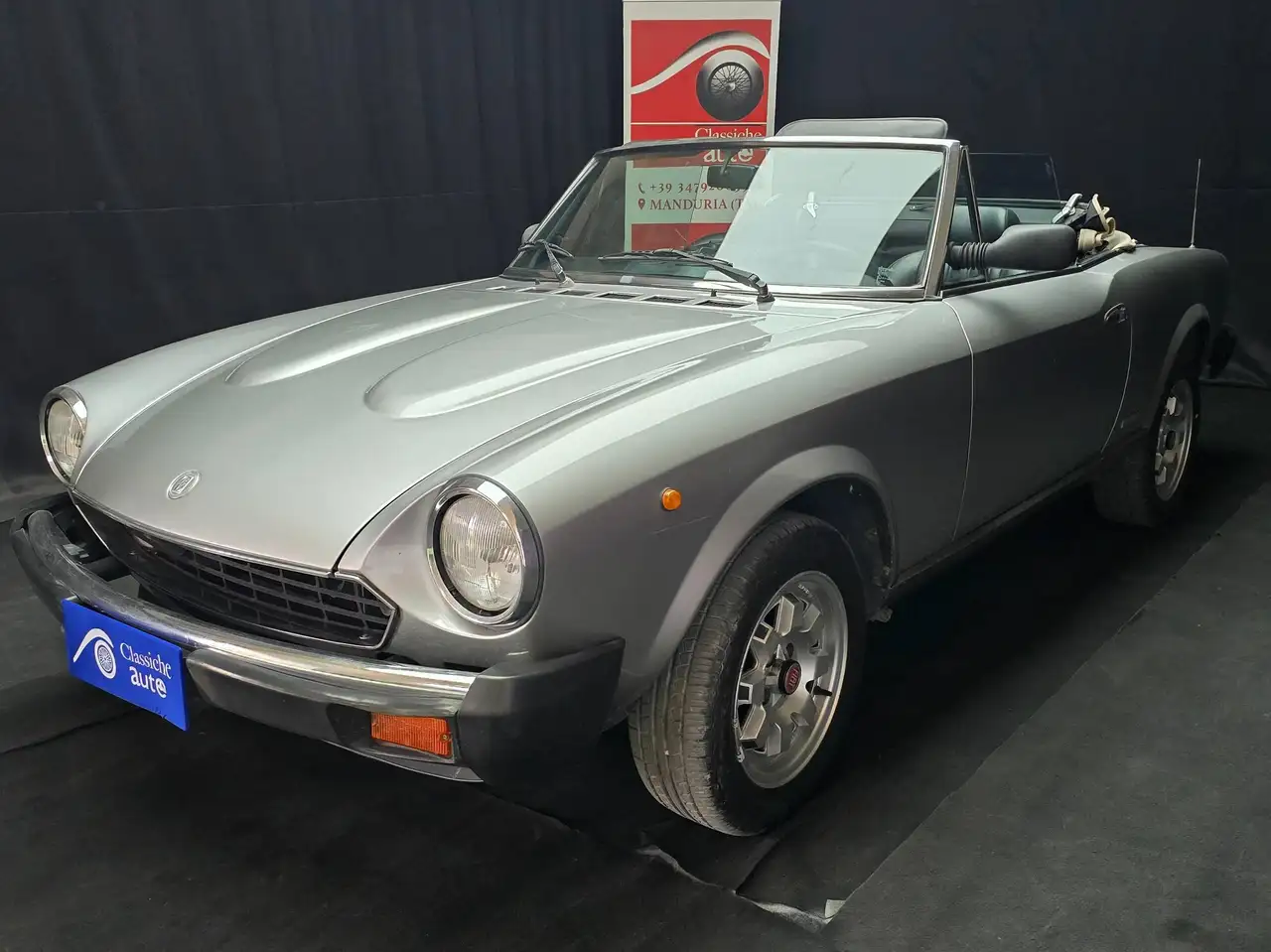 Fiat 124 Spider DS Europa certificata ASI con CRS, foto 9