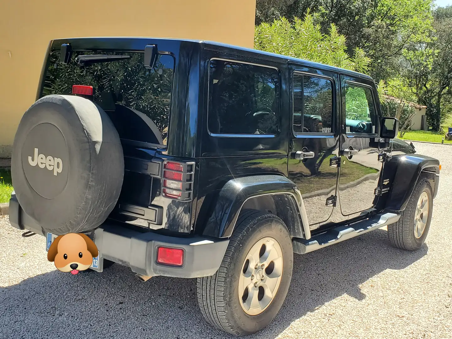 Jeep Wrangler Wrangler 2.8 CRD 200 Unlimited Sahara A Noir - 2