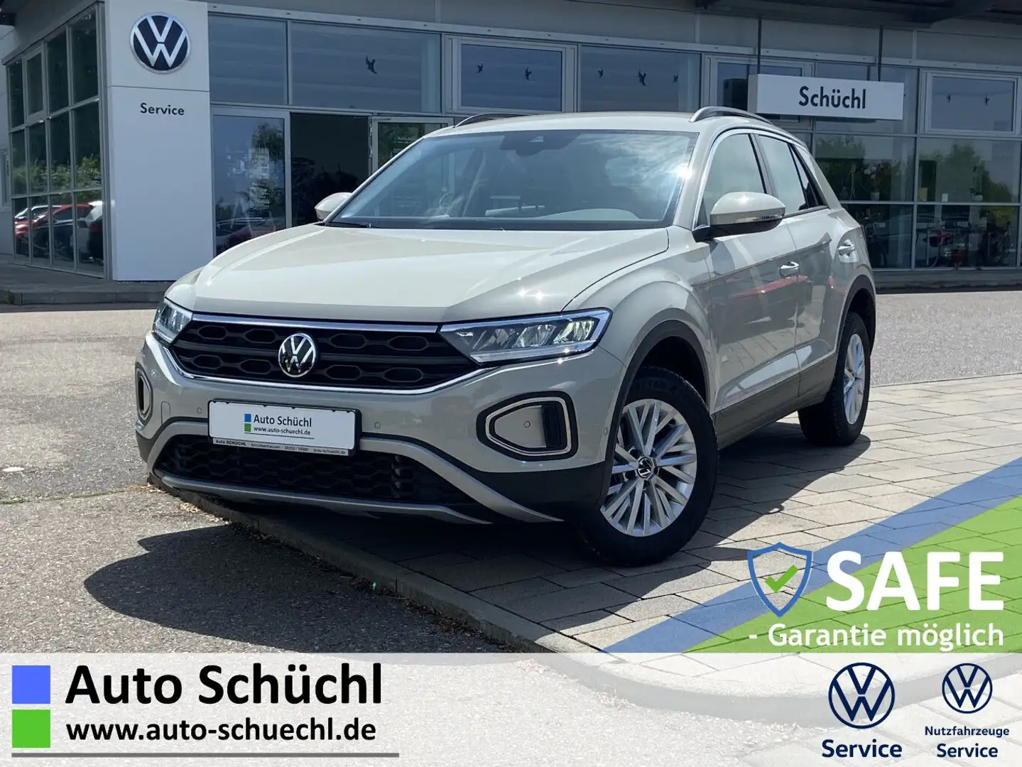 Volkswagen T-Roc 1.5 TSI DSG Life NAVI+LED+AHK+APP-CONNECT+ Grau - 1
