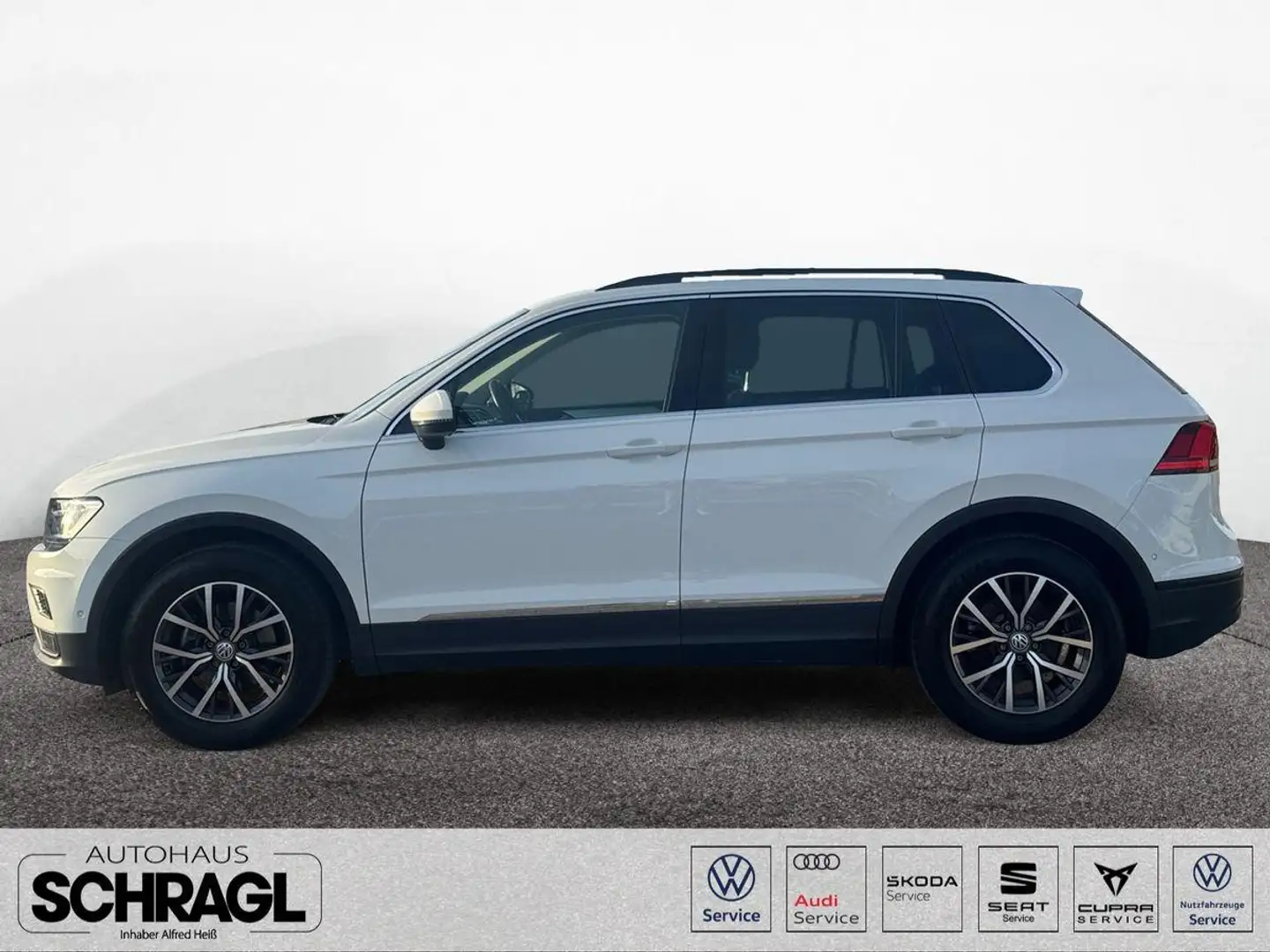 Volkswagen Tiguan 1.5 TSI DSG COMFORTLINE+LED+NAVI+ACC+SIDE Weiß - 2