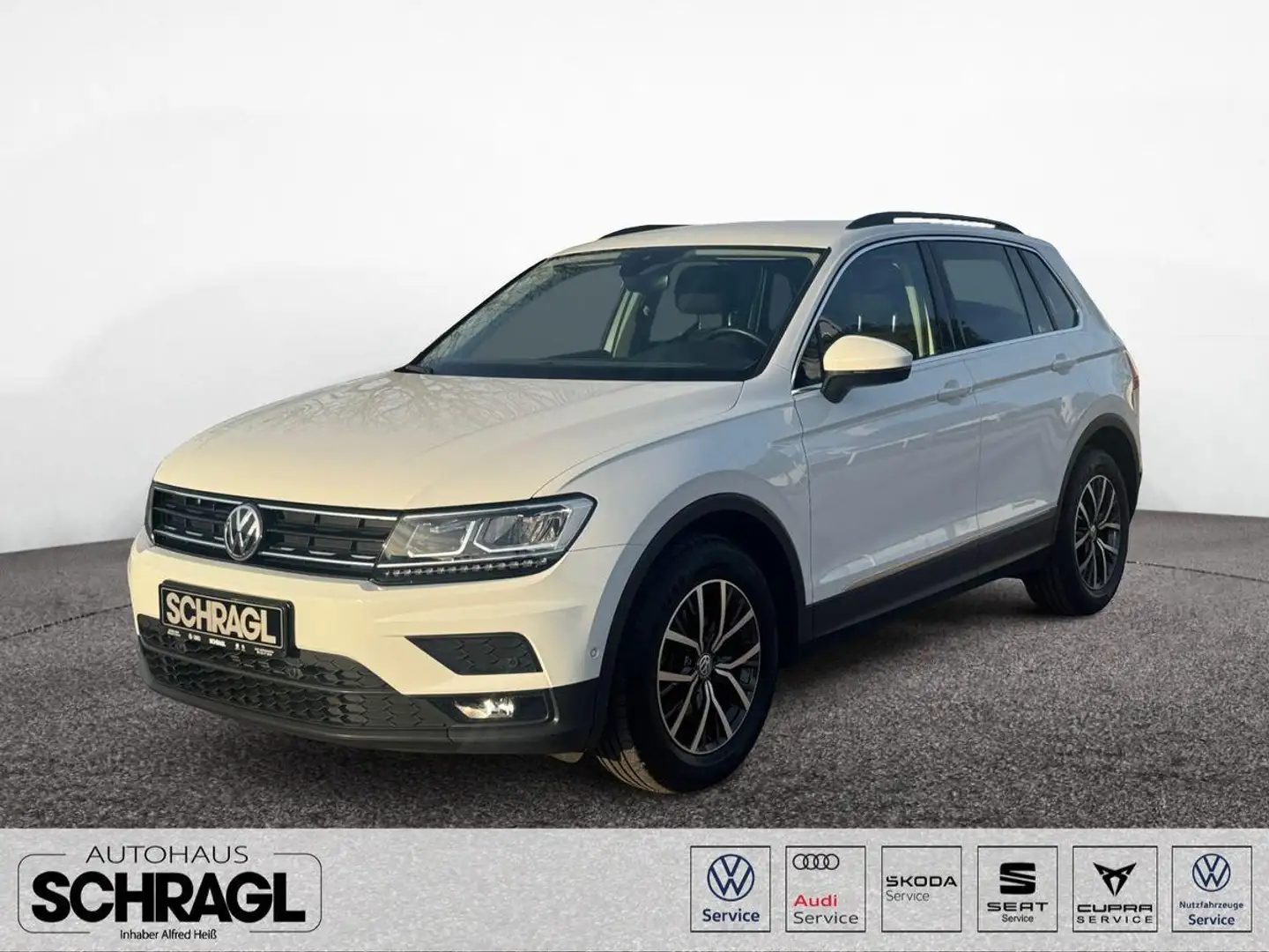 Volkswagen Tiguan 1.5 TSI DSG COMFORTLINE+LED+NAVI+ACC+SIDE Weiß - 1