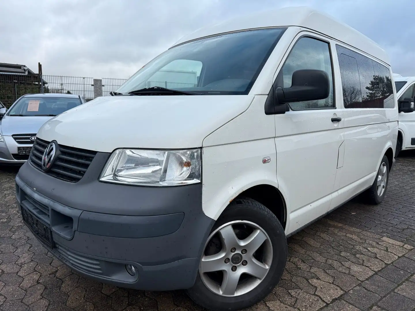 Volkswagen T5 Transporter T5 2,5TDI 4-motion ,Klima,Standheitzung,AHK Weiß - 1