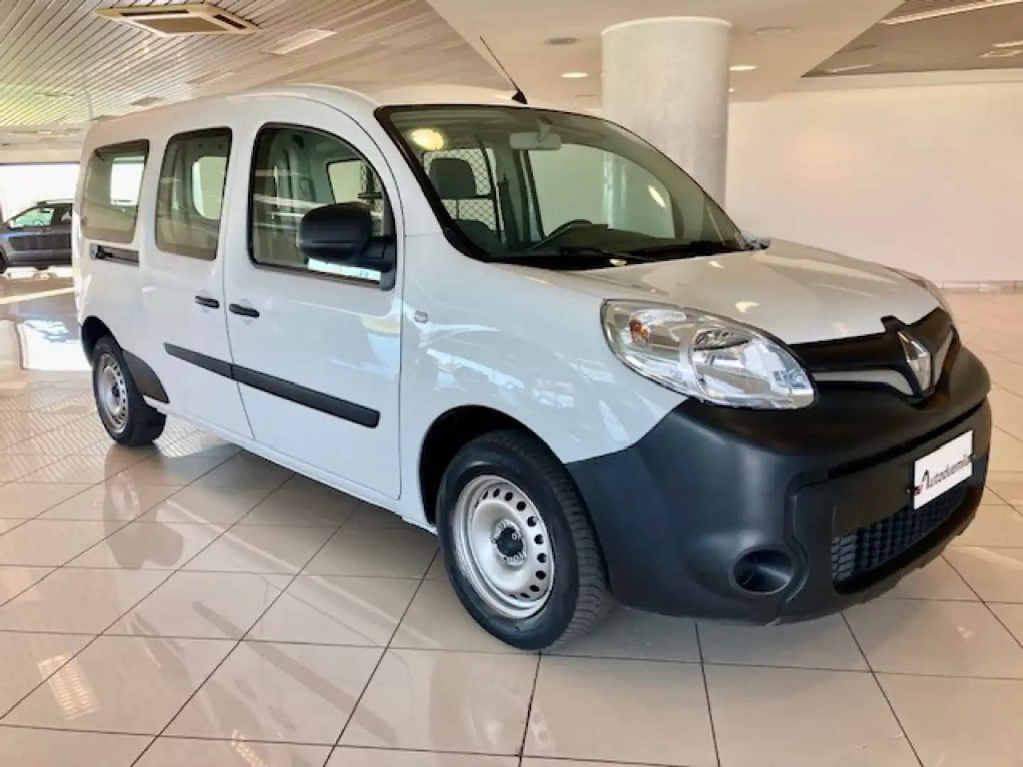 Renault Kangoo Blue dCi 8V 95CV MAXI !! NO Climatizzatore Bianco - 2