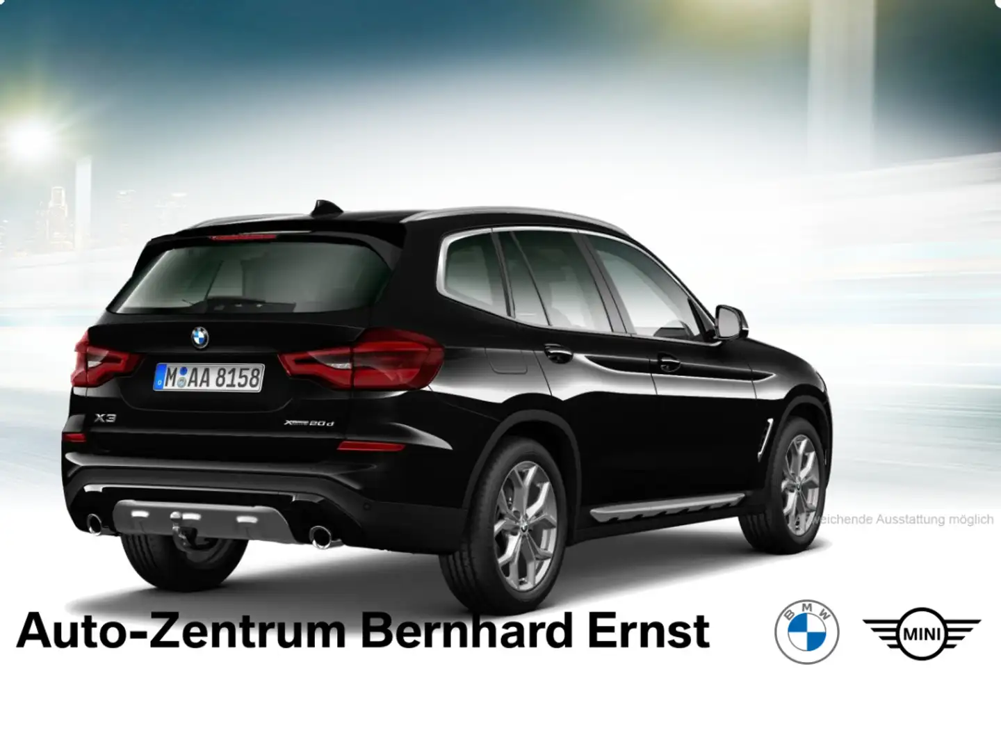 BMW X3 xDrive20d xLine Aut. Head-Up AHK Sportsitze Schwarz - 2