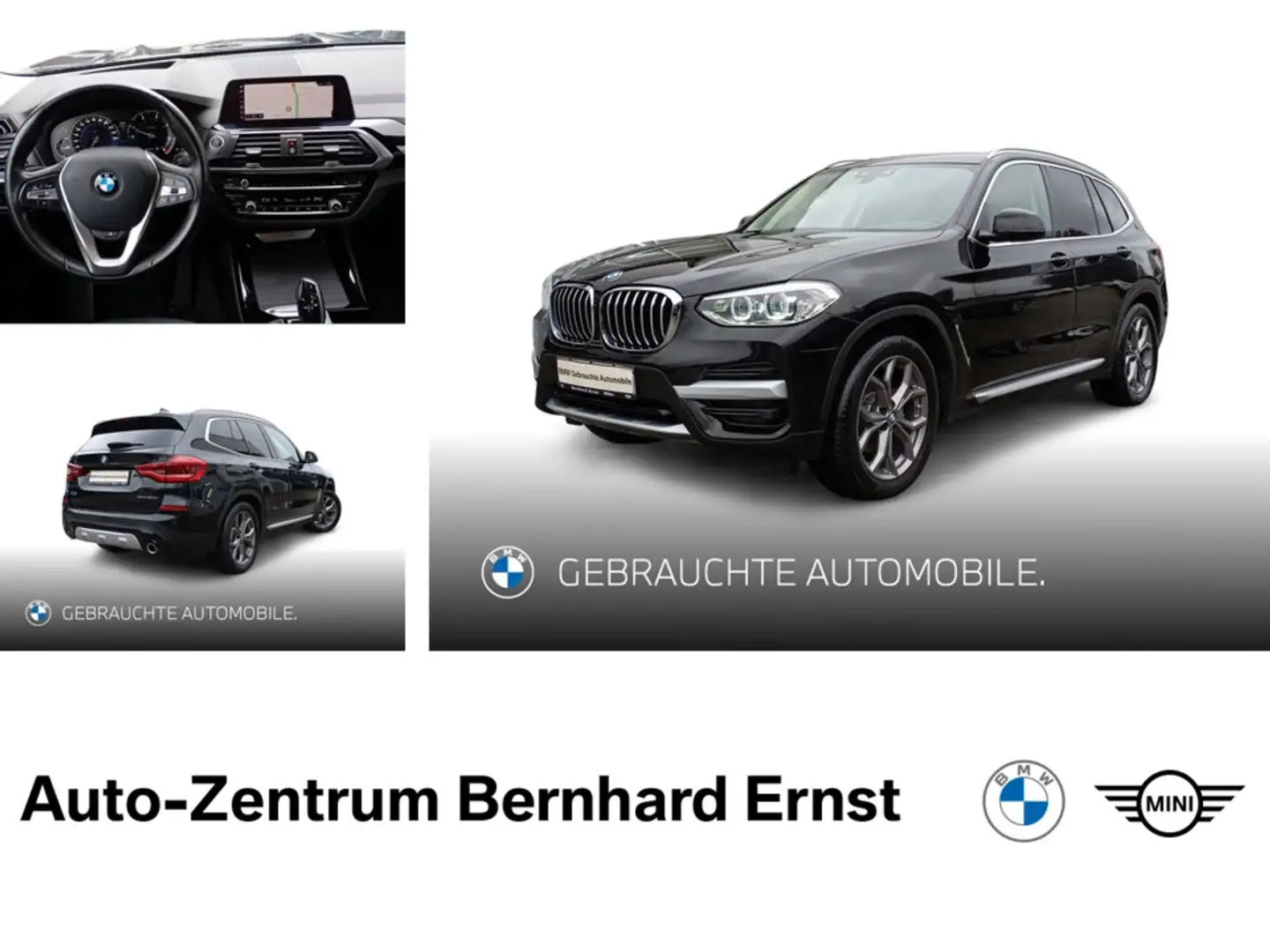 BMW X3 xDrive20d xLine Aut. Head-Up AHK Sportsitze Zwart - 1