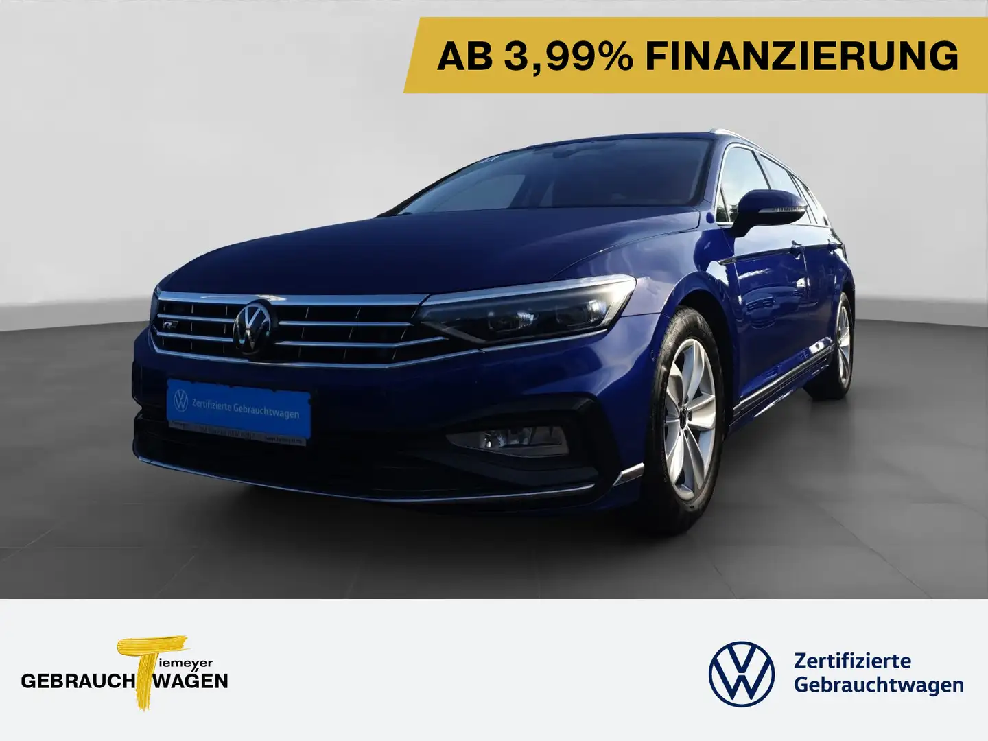 Volkswagen Passat Variant 2.0 TDI DSG R-LINE PANO AHK VIRTU Bleu - 1