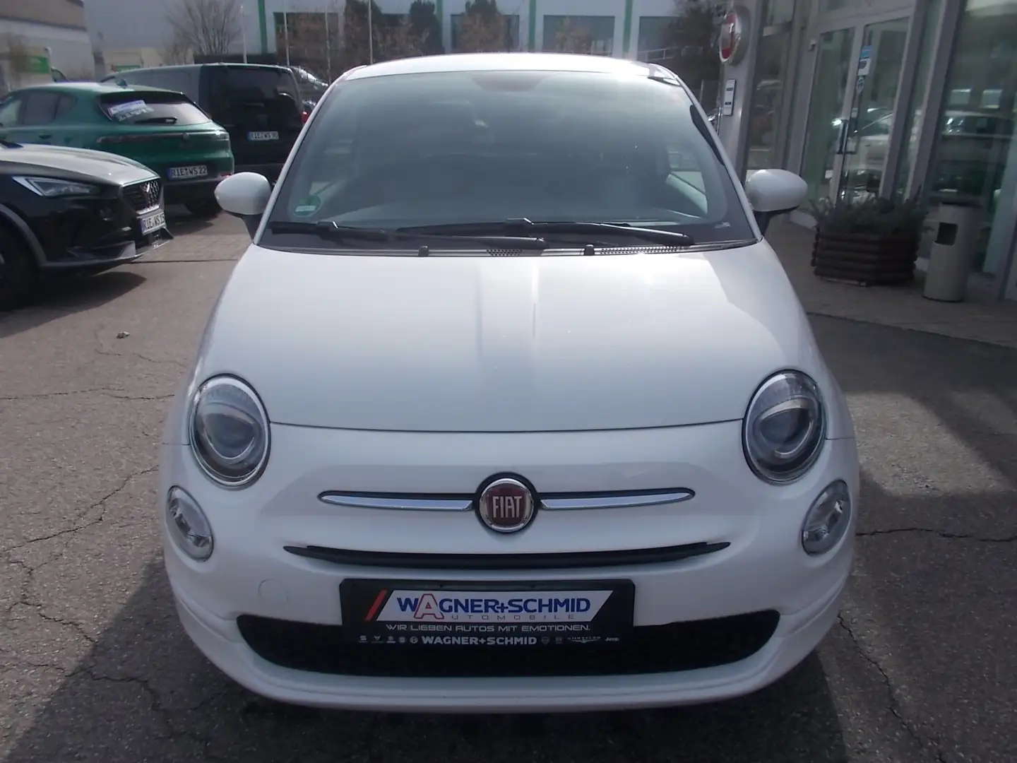 Fiat 500 Club 1.0 Hybrid + wenig Kilometer Weiß - 2