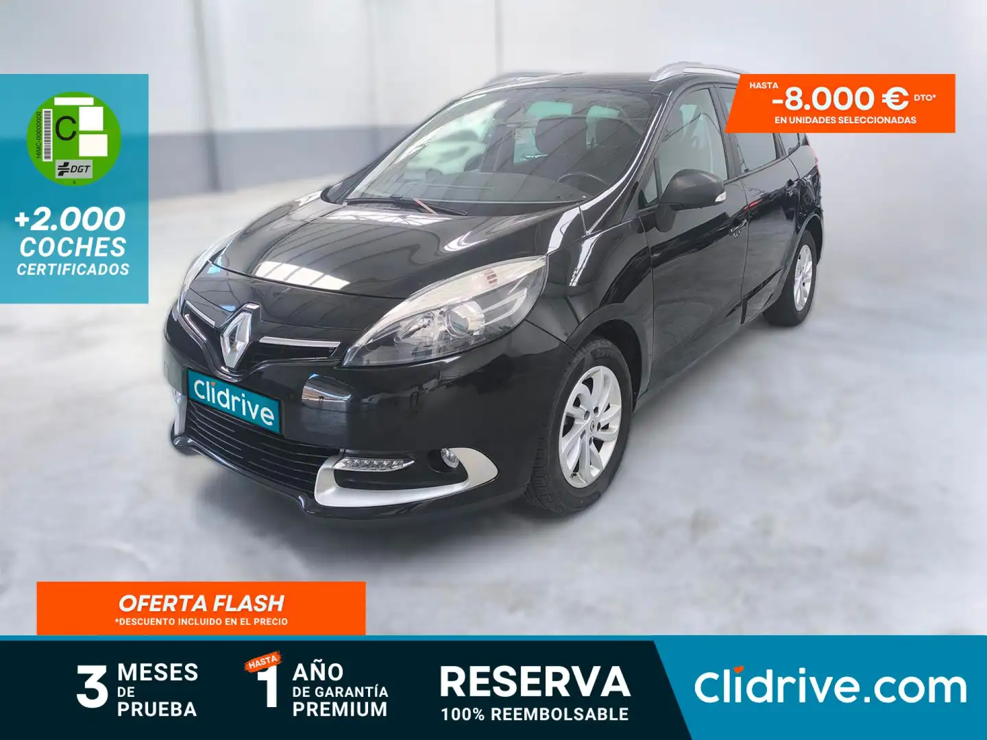 Renault Scenic SELECTION Energy Tce 115 Euro 6 Negro - 1