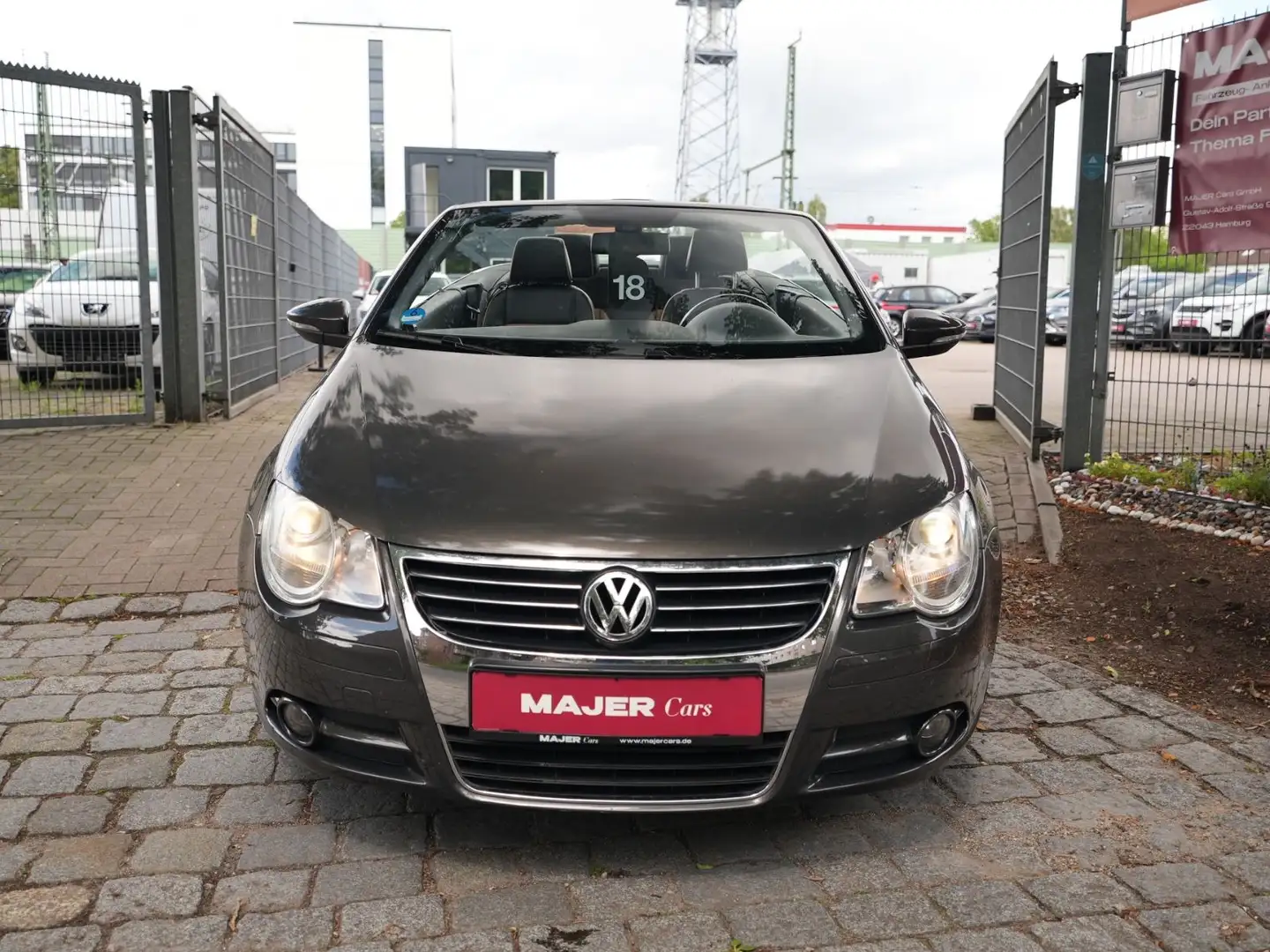Volkswagen Eos 2.0 TDI Cabrio XENON*SCHIEBEDACH*CARPLAY*NAV Grau - 2