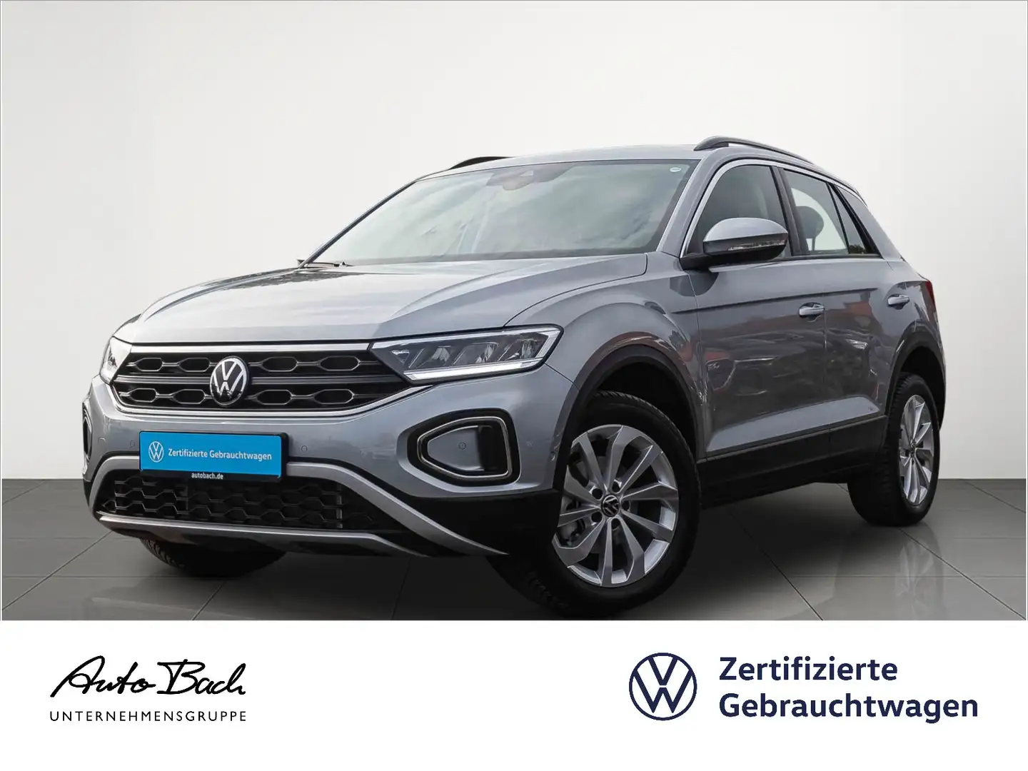 Volkswagen T-Roc 1.0 TSI Life Navi LED Digital Cockpit EPH Argent - 1