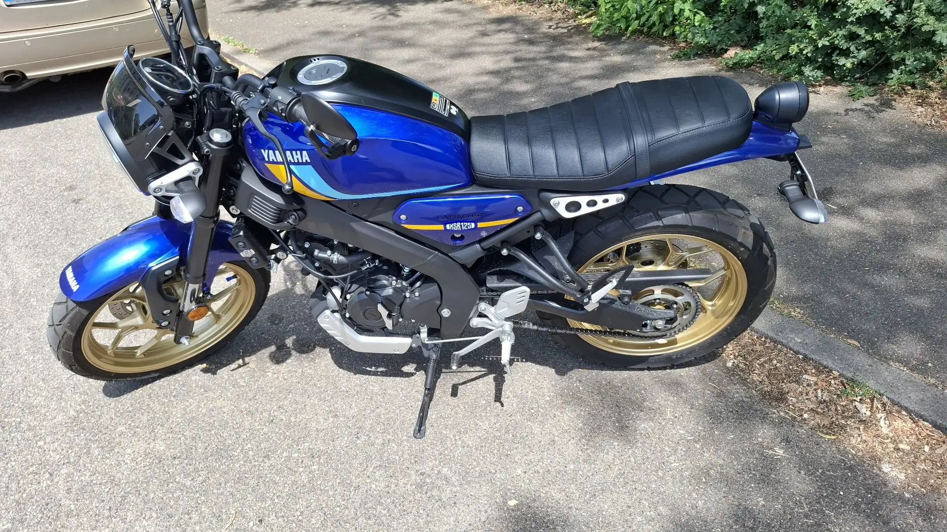 Yamaha XSR 125 Street-Paket Blauw - 1